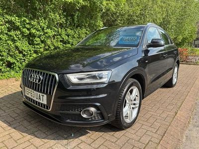 Black Used 2014 Audi Q3 S-Line SUV | £6,495 (Fair price)