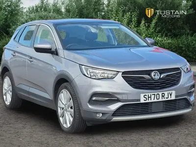 Used Vauxhall Grandland X Elite 130 HP (95 kW) 2020 Grey SUV