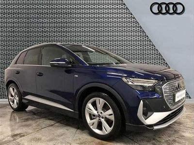 Used Audi Q4 e-tron S-Line 245 kW (334 HP) 2025 Blue SUV