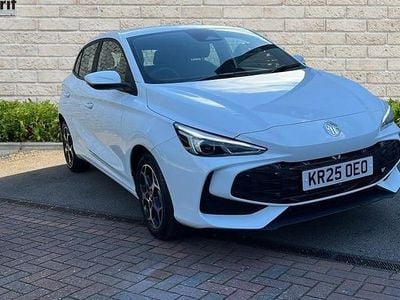 Used MG MG3 SE 116 HP (85 kW) 2025 White Hatchback