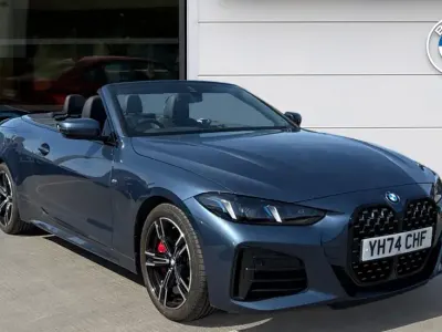 Used BMW 420 M Sport 181 HP (133 kW) 2024 Blue Cabriolet