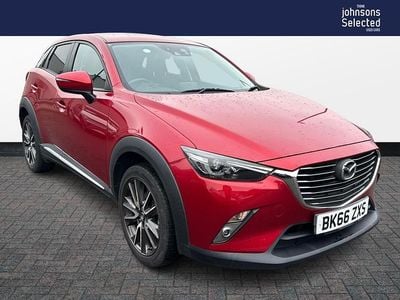 Red Used 2016 Mazda CX-3 Inclusive SUV | £8,699 (Fair price)
