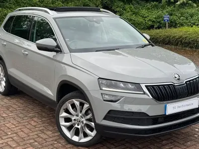 Used Skoda Karoq 150 HP (110 kW) 2018 Grey SUV