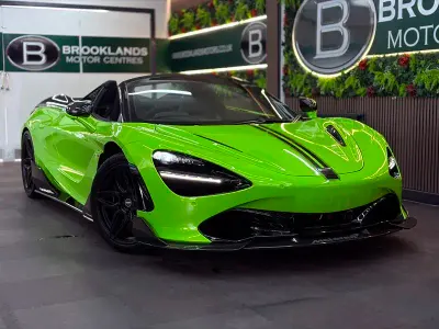 Used McLaren 720S 720 HP (529 kW) 2022 Green Cabriolet
