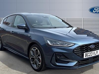 Used Ford Focus ST-Line X 125 HP (91 kW) 2023 Blue Hatchback