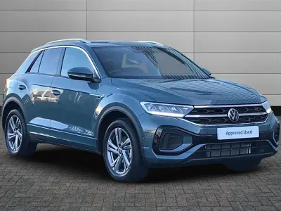 Used VW T-Roc Cabriolet R-line 150 HP (110 kW) 2025 Blue SUV