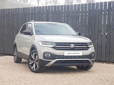 Used VW T-Cross Black Edition 95 HP (69 kW) 2023 Grey SUV
