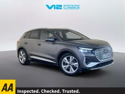 Gebraucht Audi Q4 e-tron S-Line 150 kW (204 PS) 2023 Grau SUV