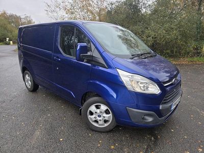 Used Ford Transit Custom Limited 130 HP (95 kW) 2016 Blue Van