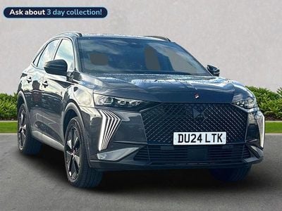 Used DS Automobiles DS7 Crossback Performance Line Plus 130 HP (95 kW) 2024 Grey SUV