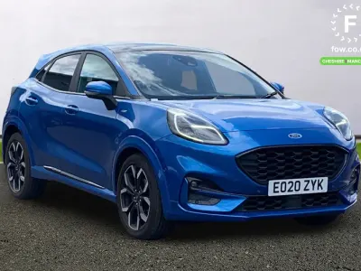 Used Ford Puma ST-Line X 155 HP (114 kW) 2020 Blue SUV