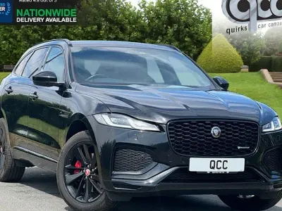 Used Jaguar F-Pace R-Dynamic 204 HP (150 kW) 2022 Santorini black SUV
