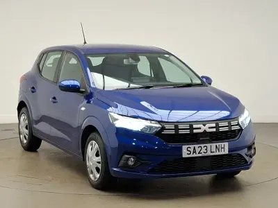 Used Dacia Sandero Expression 100 HP (73 kW) 2023 Blue Hatchback