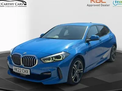 Used BMW 118 M Sport 136 HP (100 kW) 2022 Misano blue Hatchback