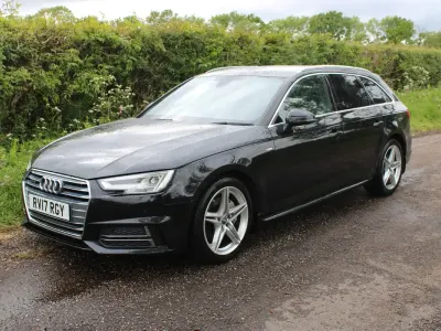 Used Audi A4 S-Line 2017 Black Estate