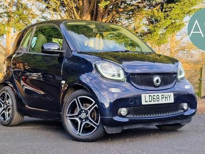 Used Smart ForTwo Coupé 90 HP (66 kW) 2018 Blue Coupe