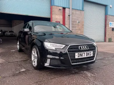 Used Audi A3 Sport 150 HP (110 kW) 2017 Black Hatchback