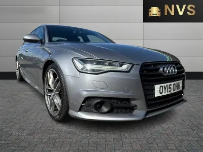 Used Audi A6 Black Edition 190 HP (139 kW) 2015 Grey Sedan