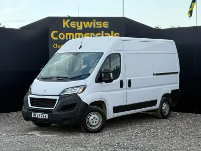Used Peugeot Boxer Premium 140 HP (102 kW) 2023 White Van