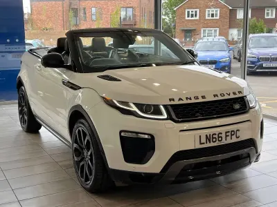 Used Land Rover Range Rover evoque HSE Dynamic 2016 White Cabriolet