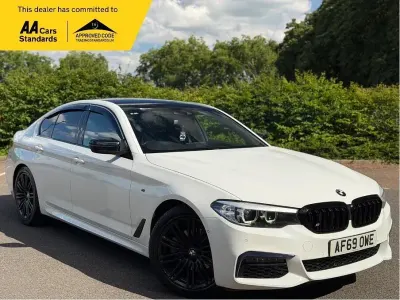 Used BMW 520 M Sport 187 HP (137 kW) 2019 White Sedan