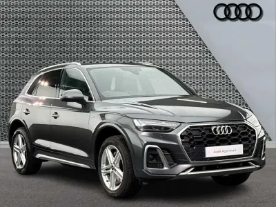 Used Audi Q5 S-Line 200 HP (147 kW) 2023 Grey SUV