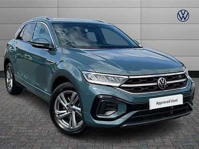 Blue Used 2024 VW T-Roc R-line SUV | £25,978 (Fair price)