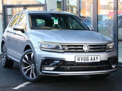 Silver Used 2016 VW Tiguan R-line SUV | £15,833 (Fair price)