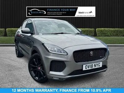 Begagnad Jaguar E-Pace R-Dynamic 2018 Silver SUV
