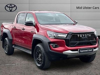 New Toyota HiLux Sport 201 HP (147 kW) 2025 Red Pickup
