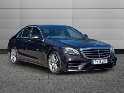 Used Mercedes S350 AMG Line Premium Plus 286 HP (210 kW) 2018 Black Sedan