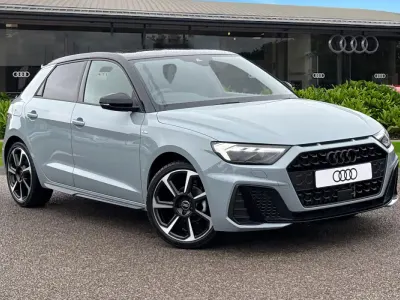 New Audi A1 Sportback Black Edition 2026 Grey Hatchback