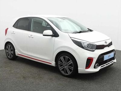Used Kia Picanto GT-Line 84 HP (61 kW) 2019 White Hatchback