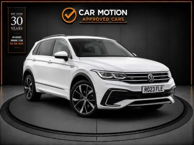 Used VW Tiguan R-line 245 HP (180 kW) 2023 White SUV
