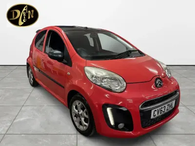 Używany Citroën C1 Platinum 68 KM (50 kW) 2014 Czerwony Hatchback