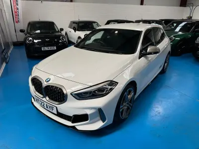 Used BMW M135 M Sport 2022 White Hatchback