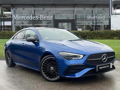 Used Mercedes CLA180 AMG Line Premium Plus 134 HP (98 kW) 2023 Blue Sedan