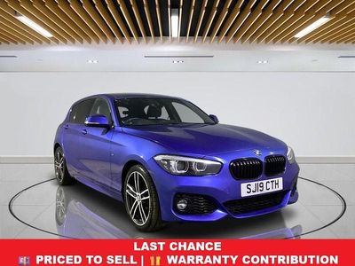 Used BMW 118 M Sport 136 HP (100 kW) 2019 Blue Hatchback