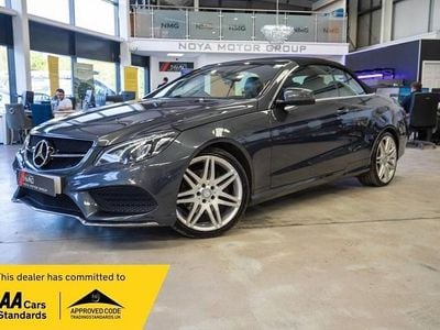Begagnad Mercedes E220 AMG line 2016 Grå Cab