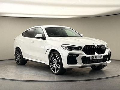 Used BMW X6 M Sport 286 HP (210 kW) 2020 Mineral white SUV