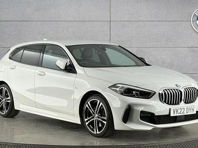 Used BMW 118 M Sport 134 HP (98 kW) 2022 White Hatchback