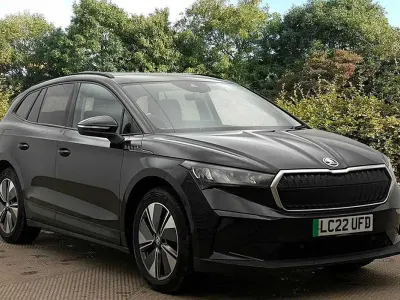 Used Skoda Enyaq iV Suite 97 kW (132 HP) 2022 Black magic pearl effect SUV