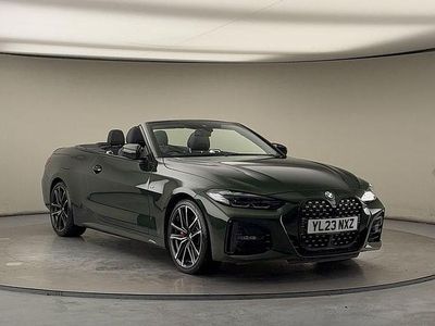 Sanremo green metallic Used 2023 BMW 420 M Sport Cabriolet | £30,900 (Fair price)