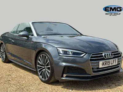 Used Audi A5 Cabriolet S-Line 2019 Grey Cabriolet