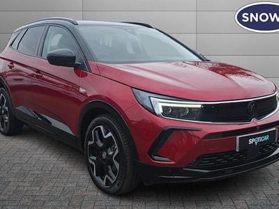 Used Vauxhall Grandland X Ultimate 136 HP (100 kW) 2024 Red SUV