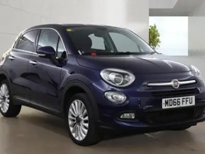 Used Fiat 500X Lounge 170 HP (125 kW) 2017 Blue SUV