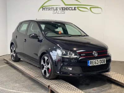 Used VW Polo GTI 180 HP (132 kW) 2013 Black Hatchback