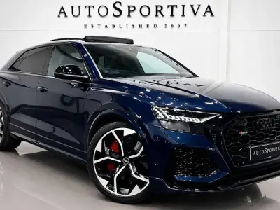 Used Audi Q8 Basis 600 HP (441 kW) 2023 Blue SUV