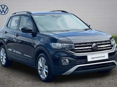 Used VW T-Cross SE 113 HP (83 kW) 2021 Black SUV