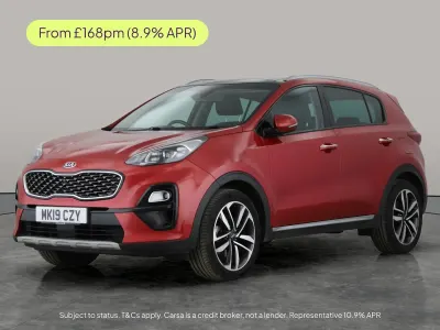 Used Kia Sportage 177 HP (130 kW) 2019 Red SUV